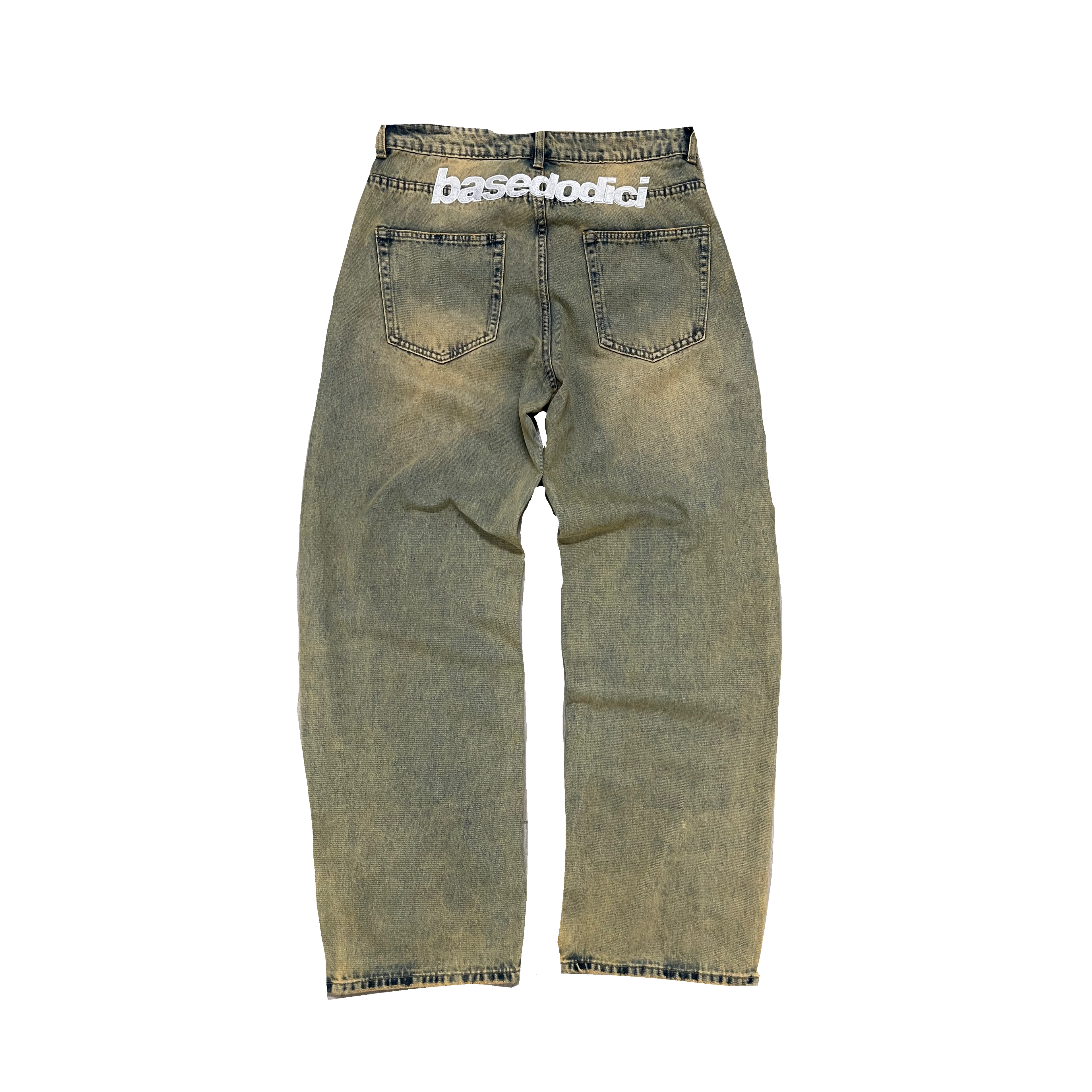 JEANS BAGGY SAND