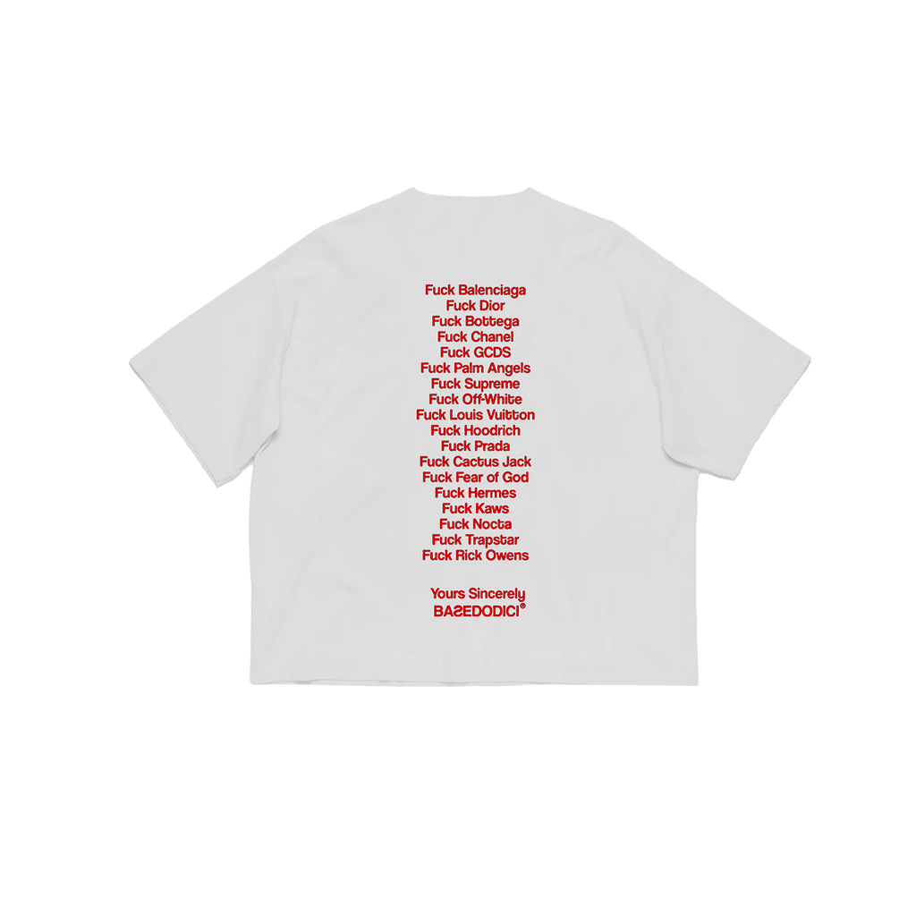 T-SHIRT “F*CK” RED