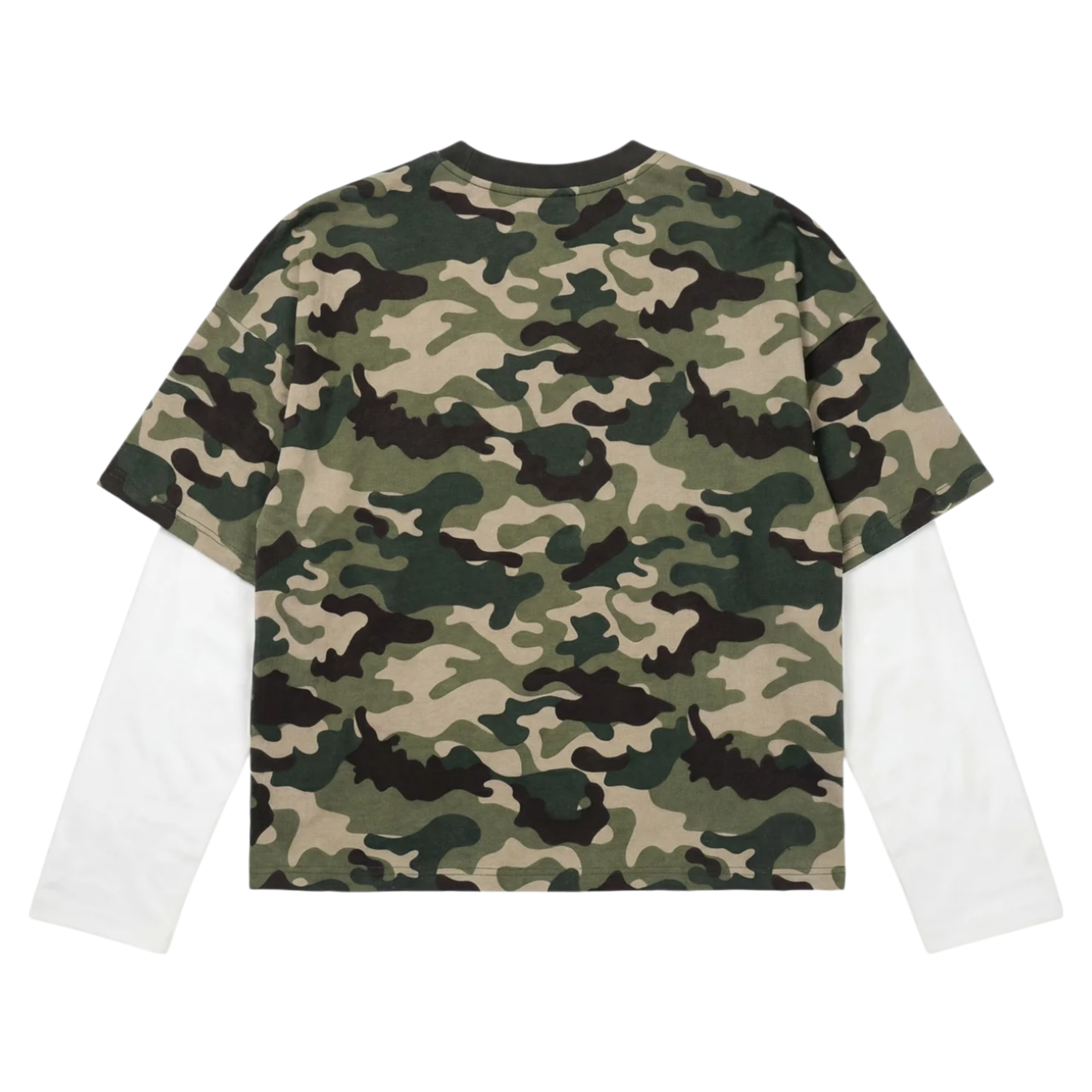 LONGSLEEVE "DETROIT" CAMO GREEN