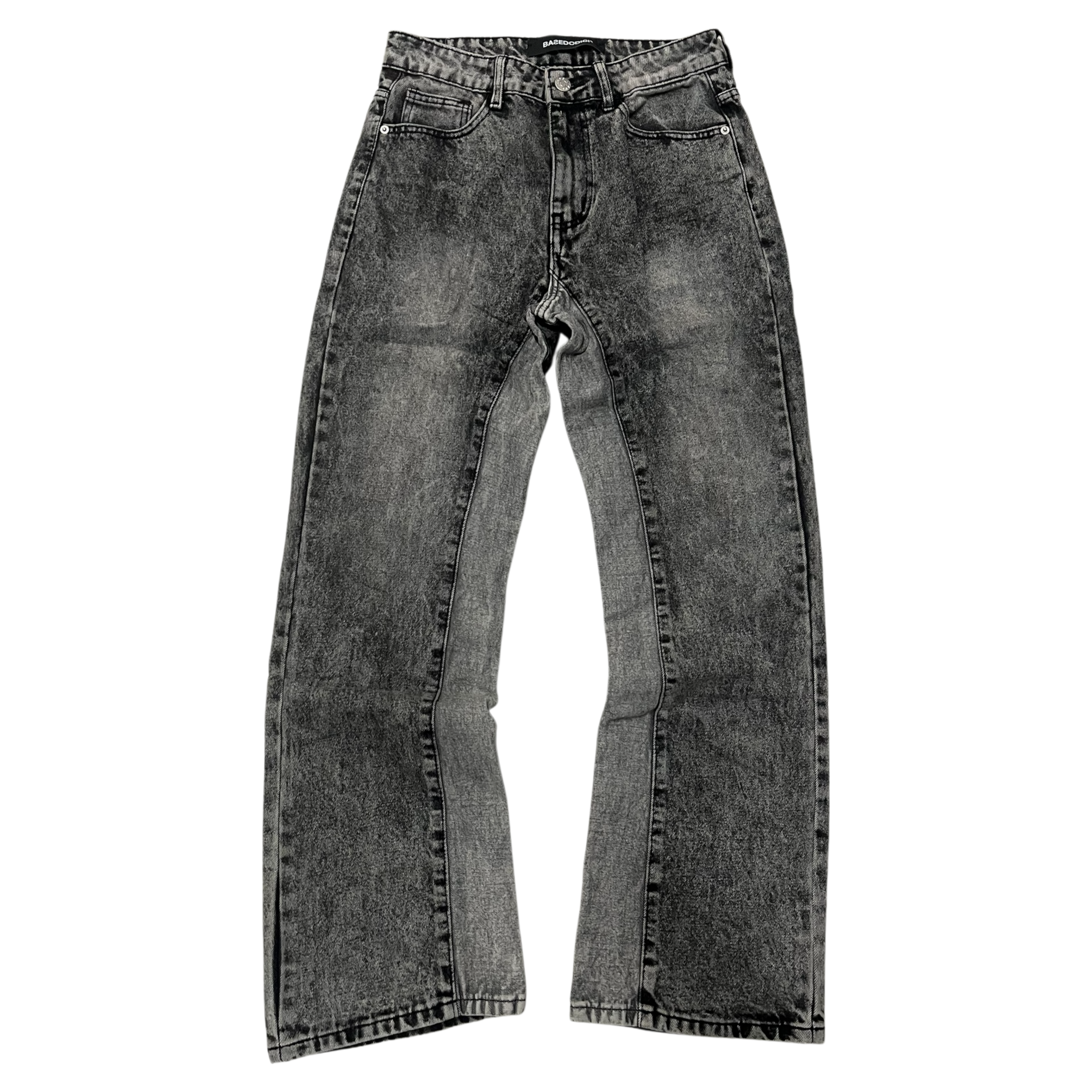 FLARE DENIM GREY LINE