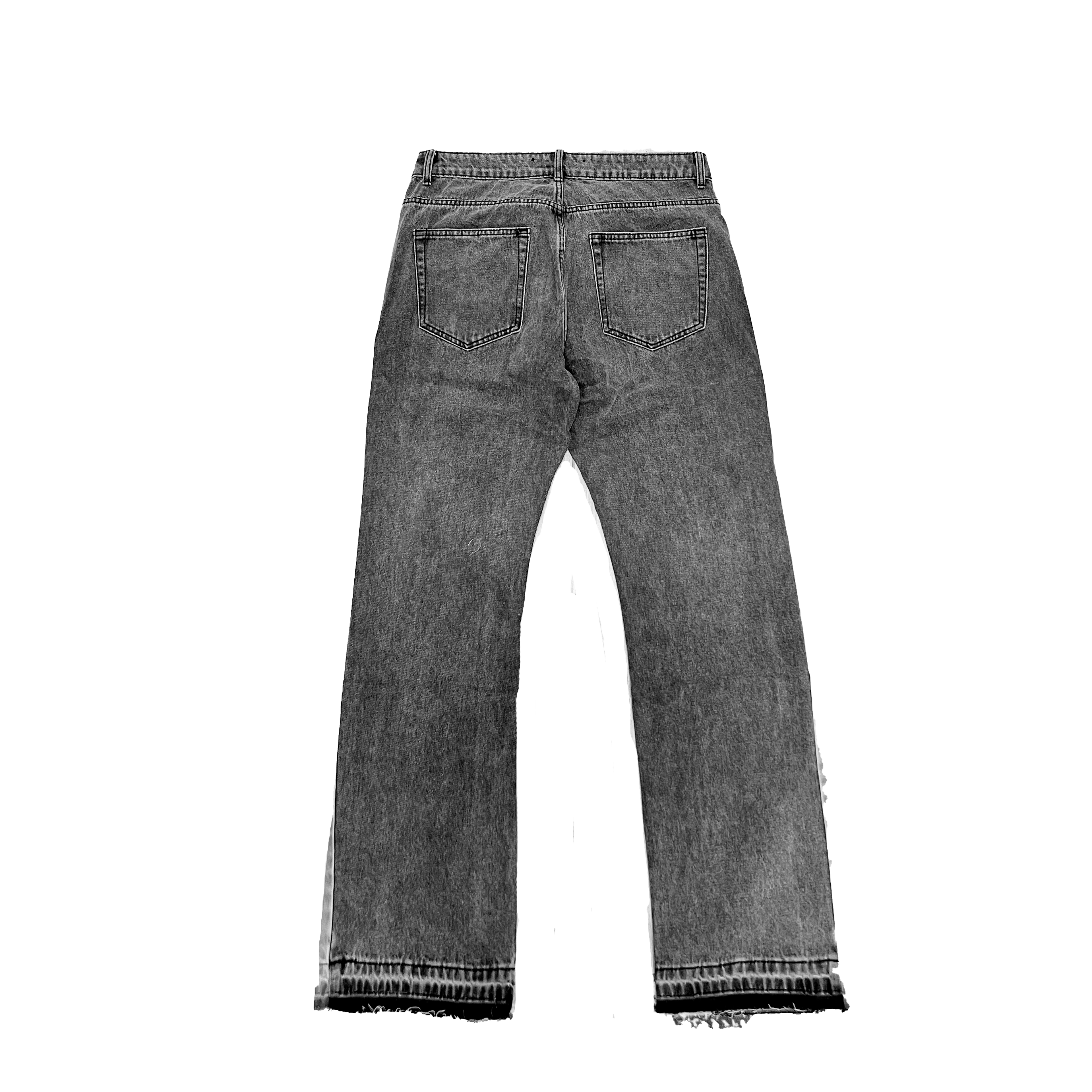 JEANS FLARE LINE GREY