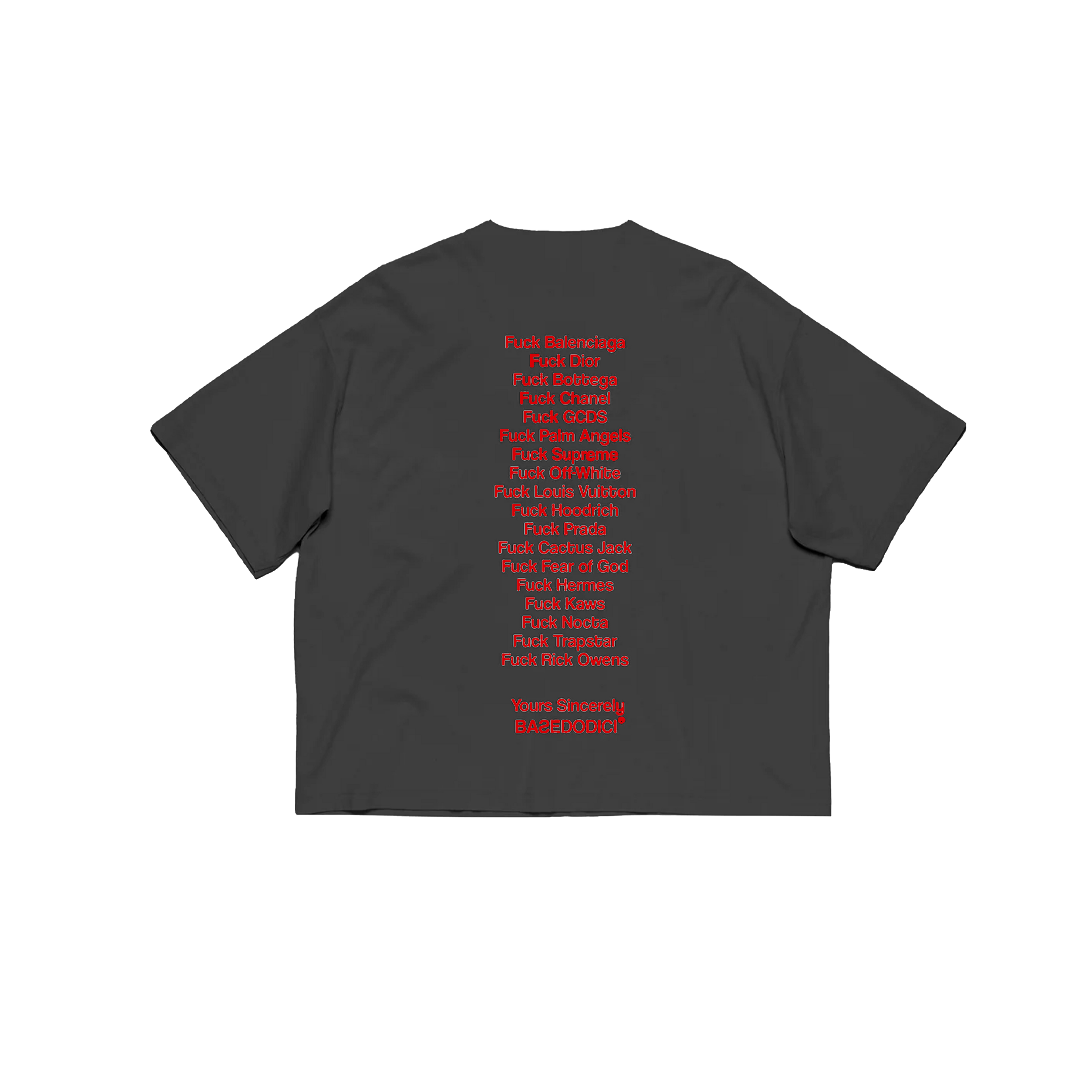 T-SHIRT “F*CK” RED