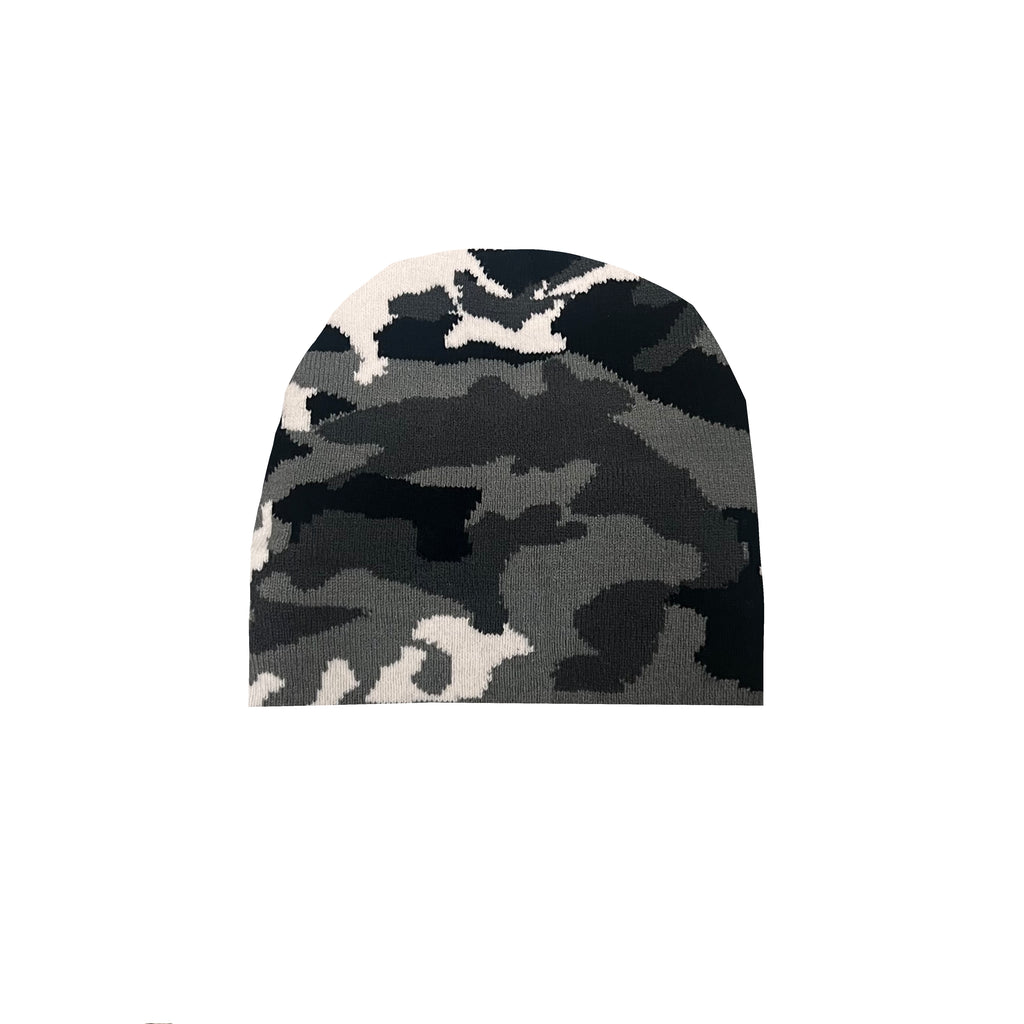 BEANIE CAMO SNOW