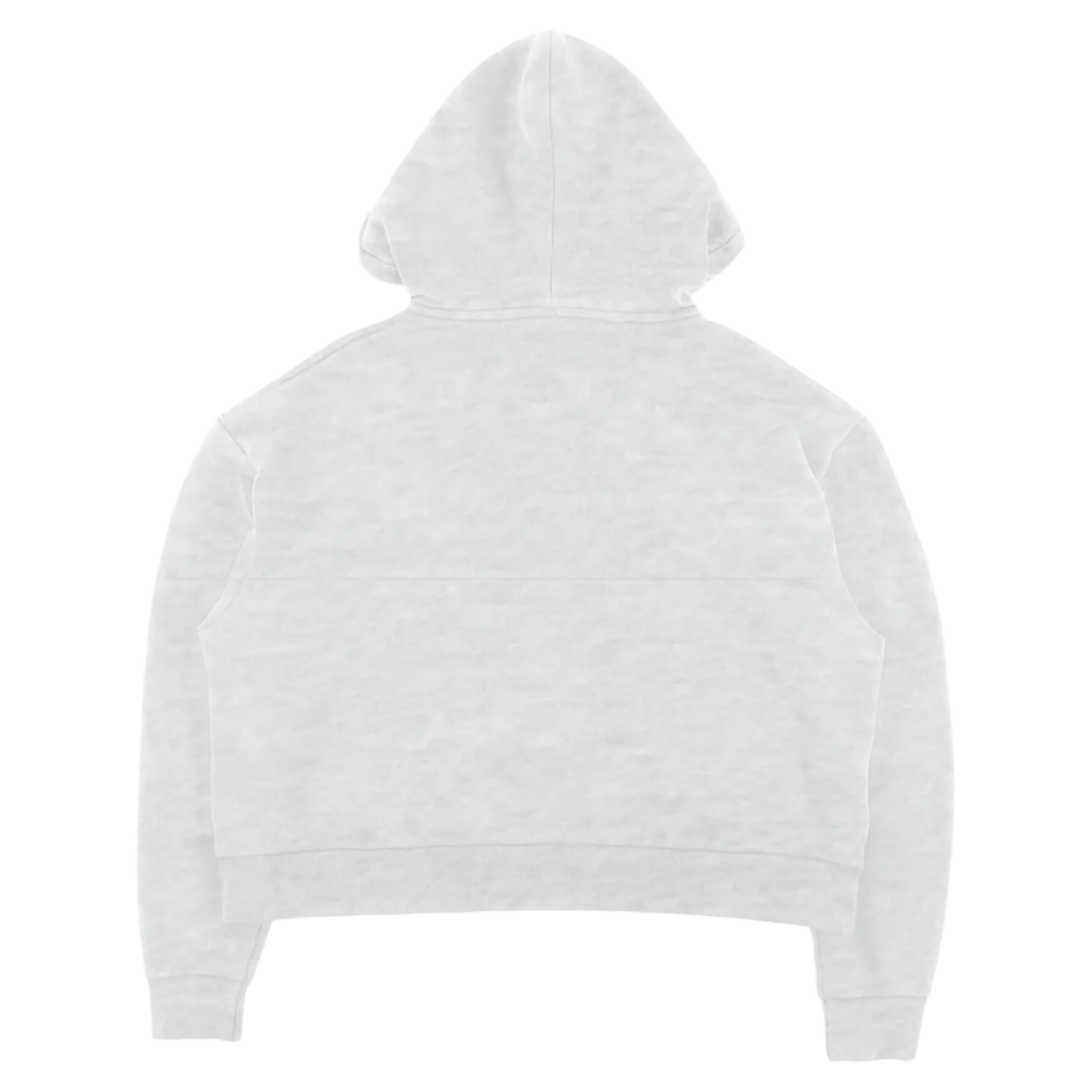 FULL ZIP “COMFY” FRONT LOGO ASHGREY/BLACK