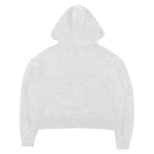 FULL ZIP “COMFY” FRONT LOGO ASHGREY/BLACK