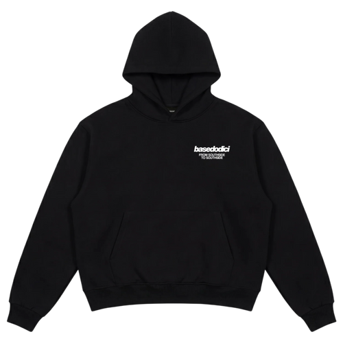HOODIE "AMMO" CHI'T'SAP BLACK/GLITTERITALIC