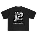 T-SHIRT “CAMO4PLAYERS” BACK 12 BLACK/CAMOGREY