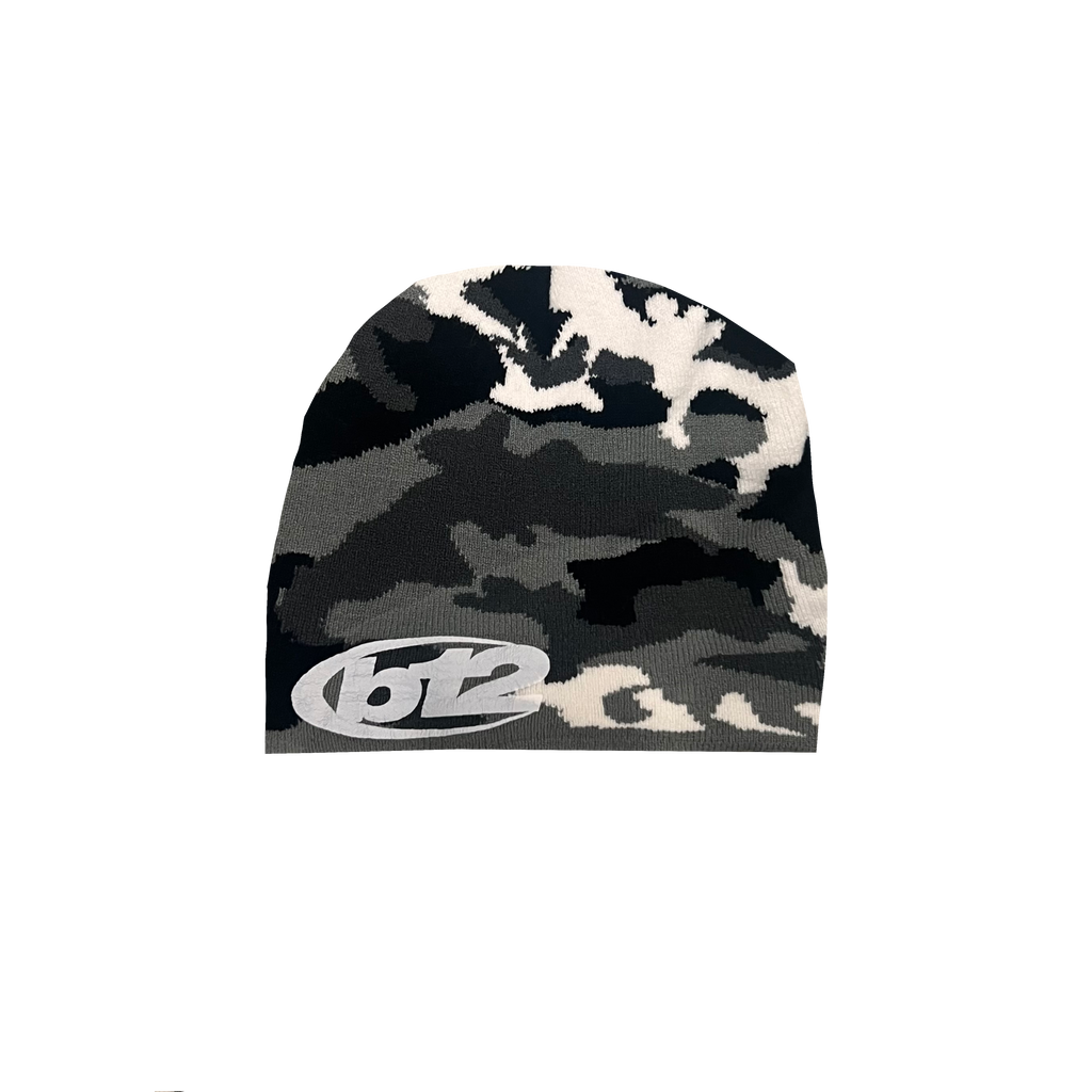 BEANIE CAMO SNOW