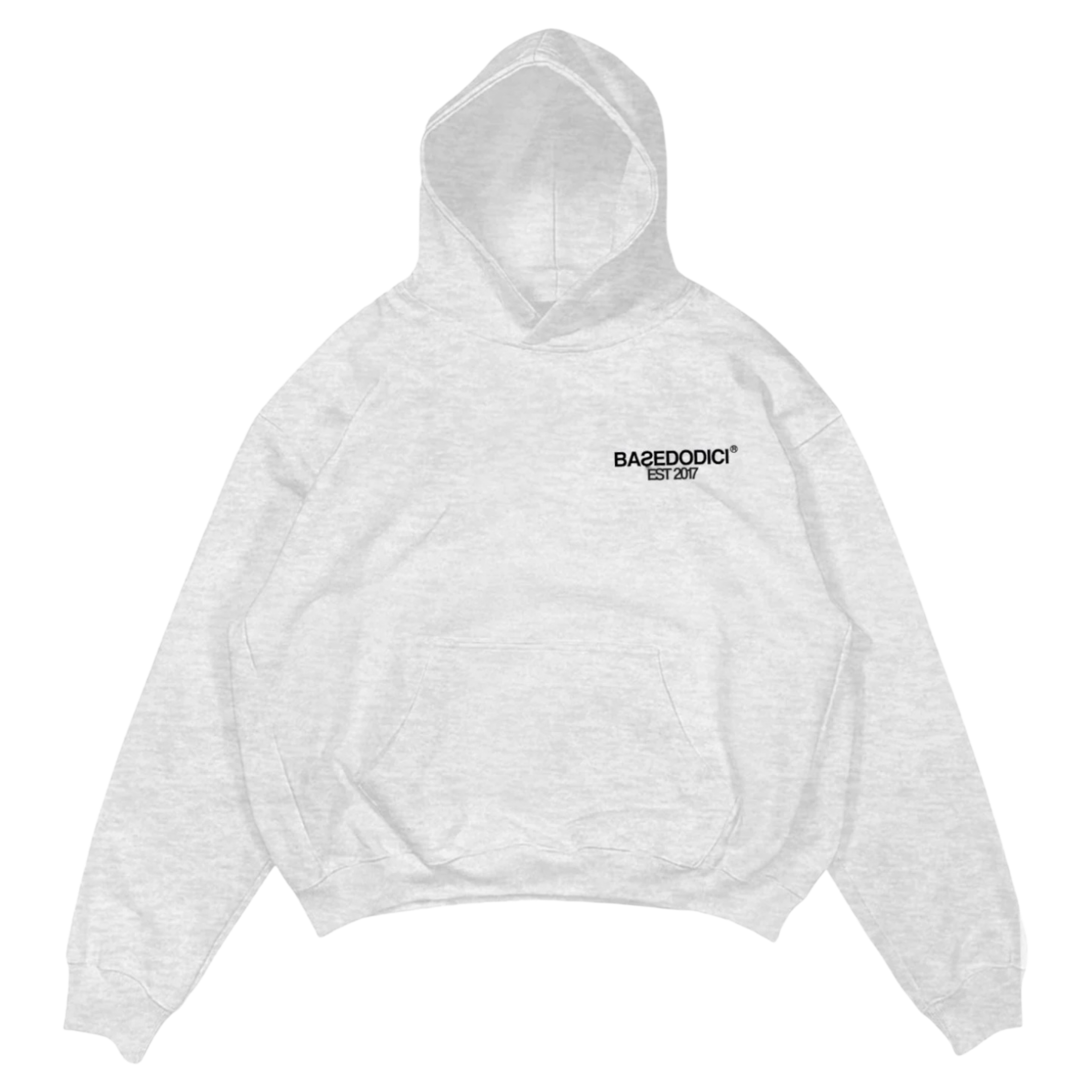 HOODIE TEAM012 ASH GREY