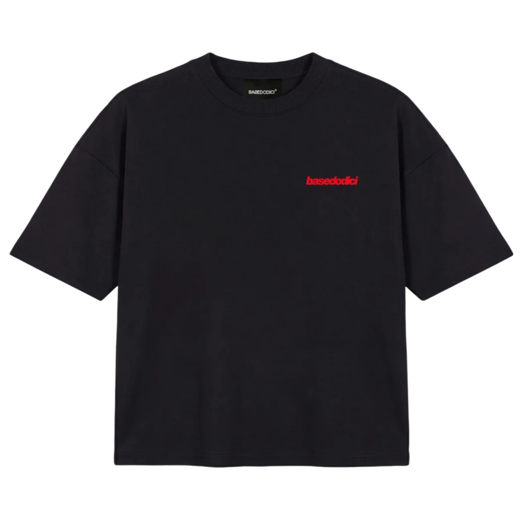 T-SHIRT "DIVA" KISSME BLACK