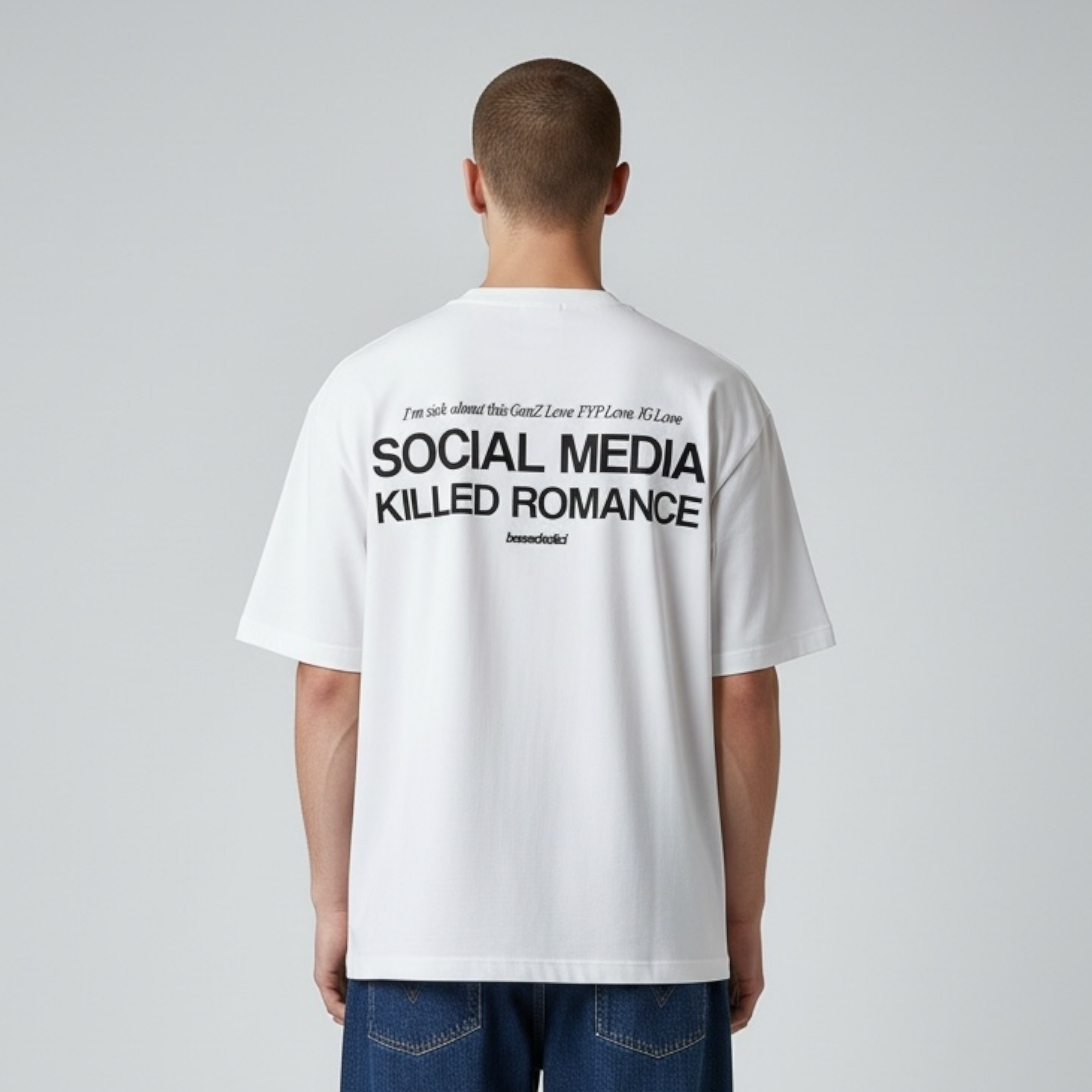 T-SHIRT “KILLED ROMANCE” WHITE/B