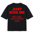 T-SHIRT "DIVA" KISSME BLACK
