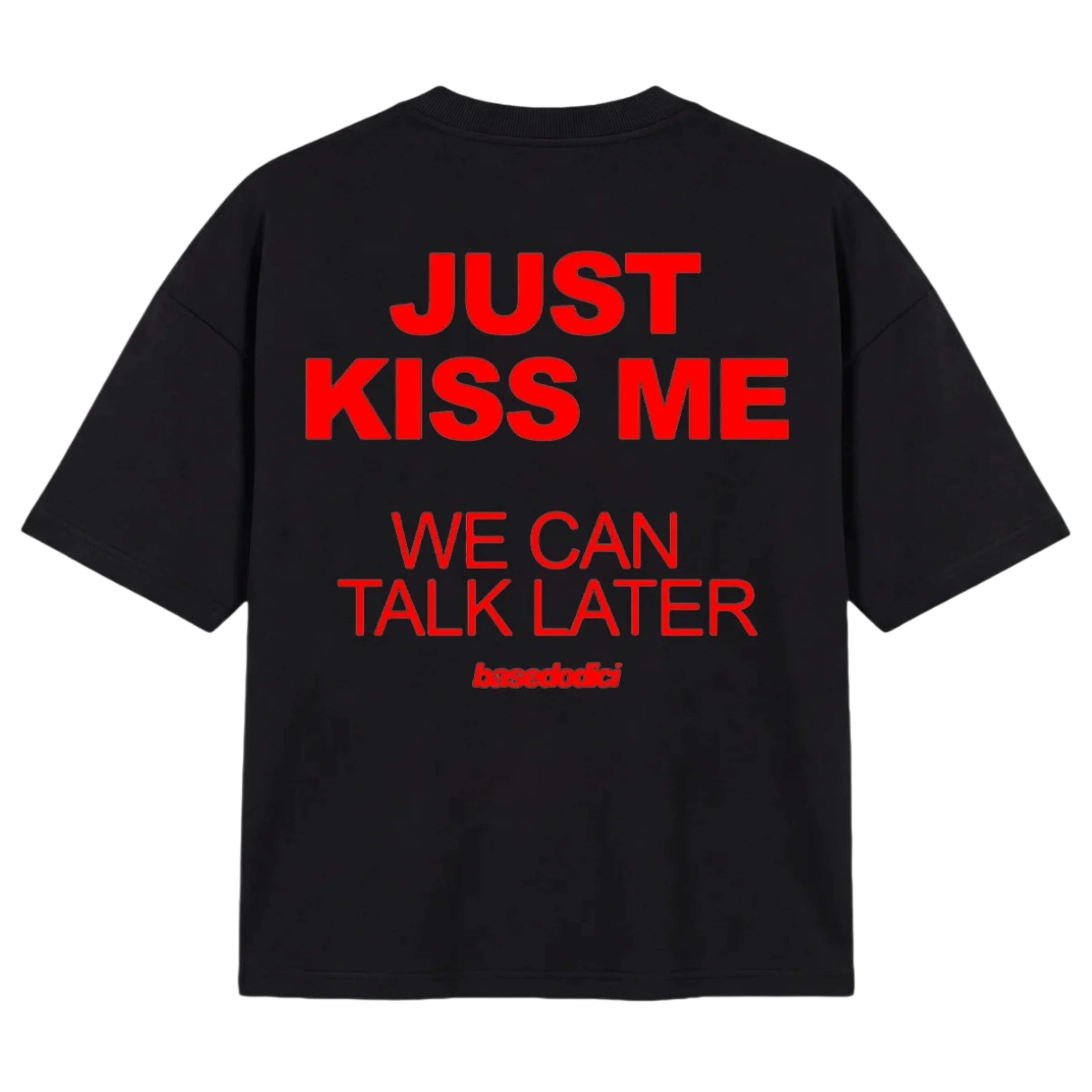 T-SHIRT "DIVA" KISSME BLACK