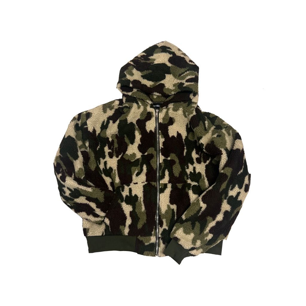 JACKET “FUZZY SOLDIER” EARTH CAMO