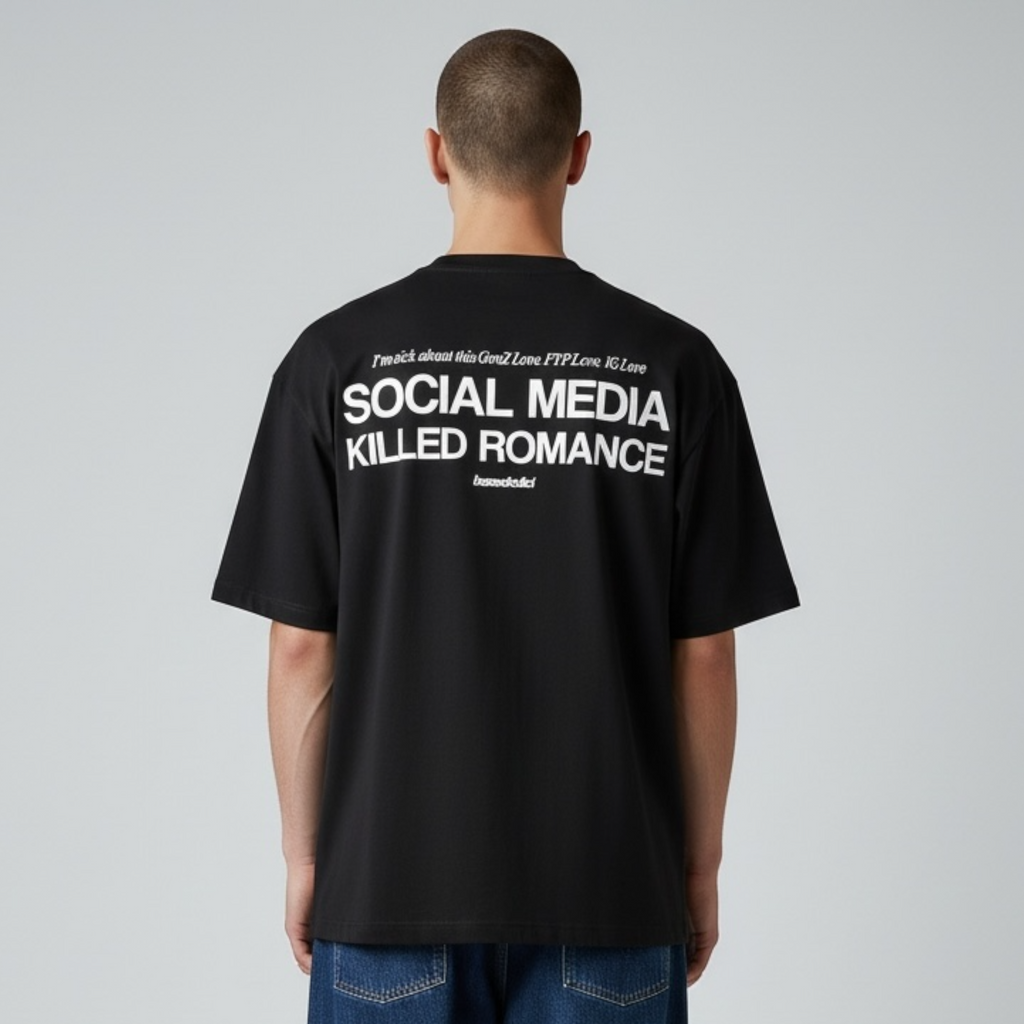 T-SHIRT “KILLED ROMANCE” BLACK/W