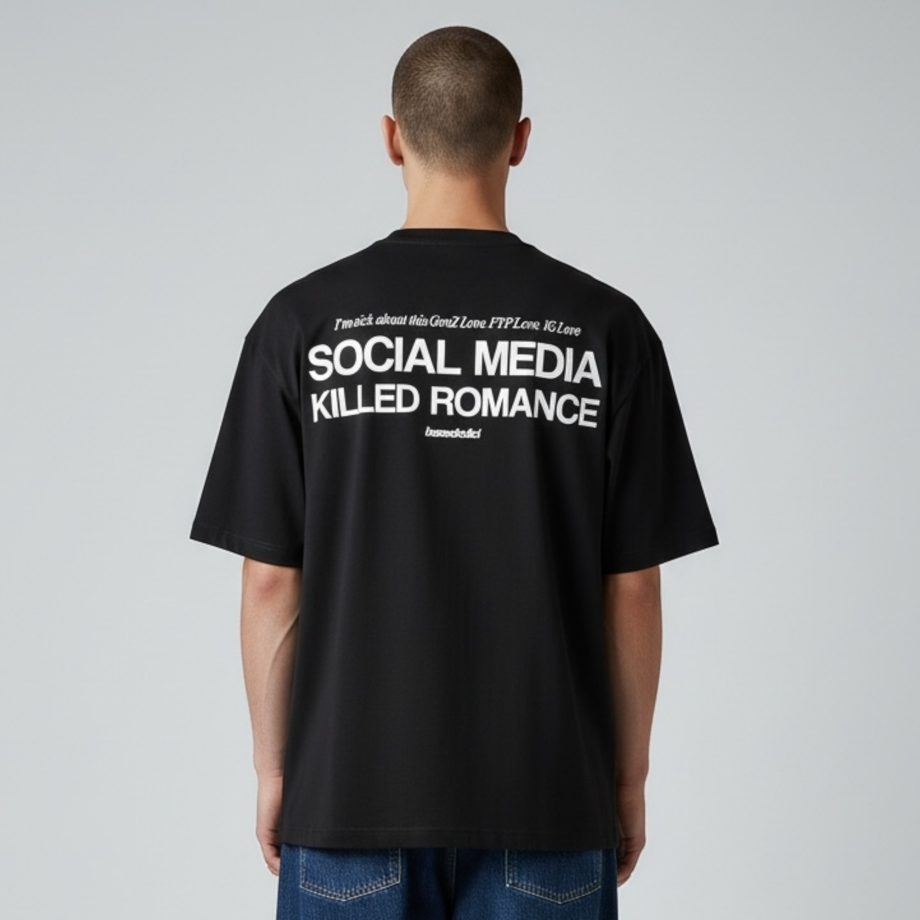 T-SHIRT “KILLED ROMANCE” BLACK/W