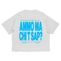 T-SHIRT “AMMO” CHI'T'SAP WHITE/AZURE