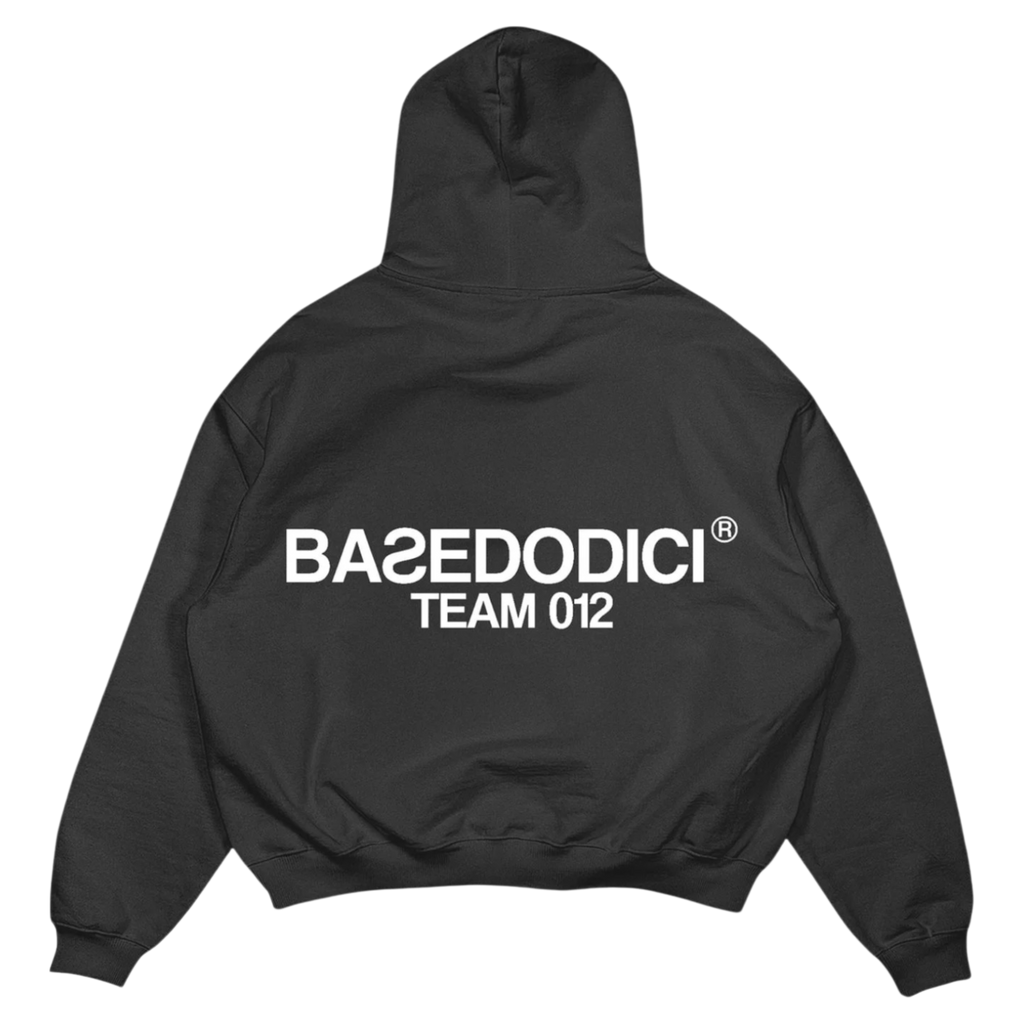 HOODIE TEAM012 BLACK