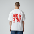 T-SHIRT “AMMO” CHI'T'SAP WHITE/RED