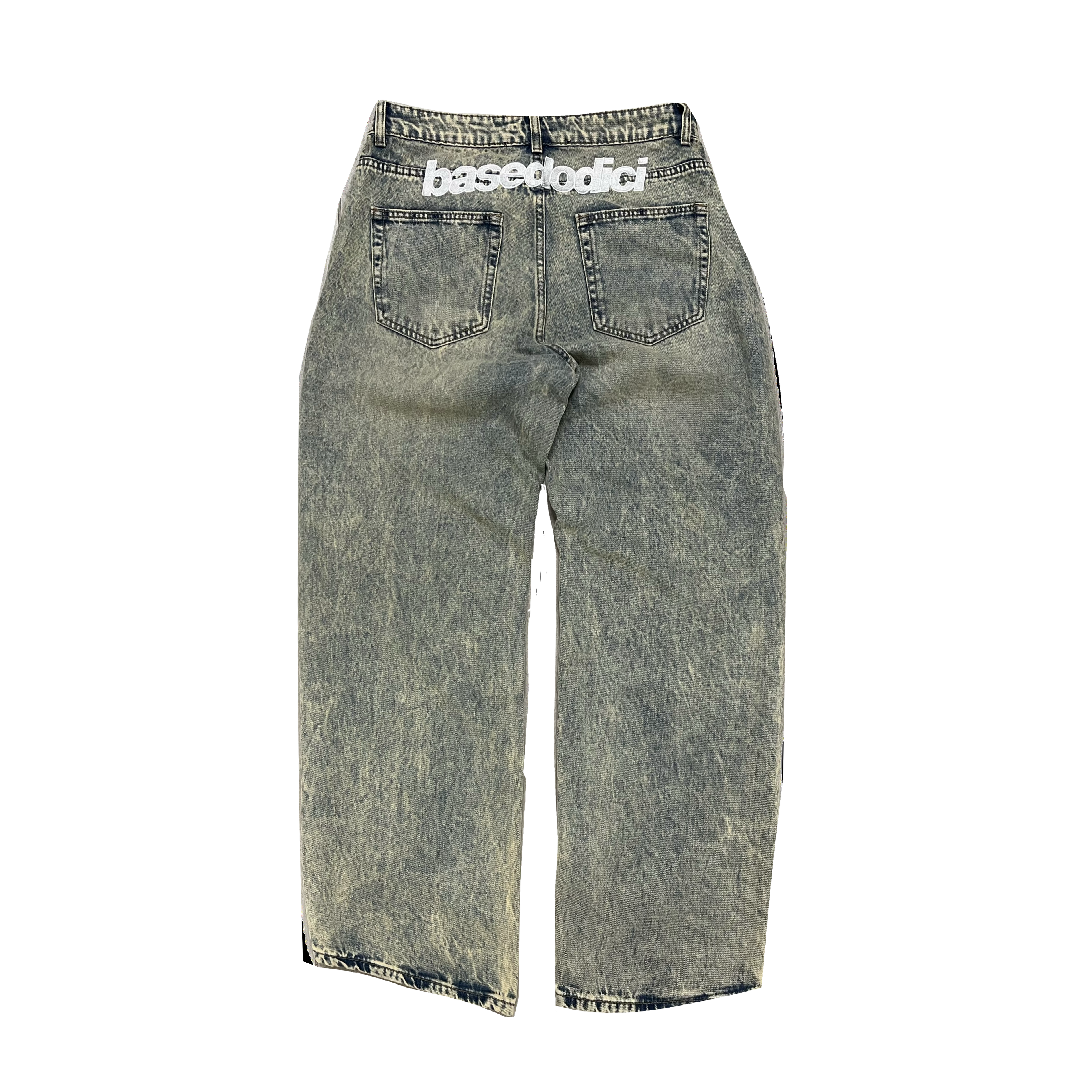 JEANS BAGGY FOGLIA DI TÈ