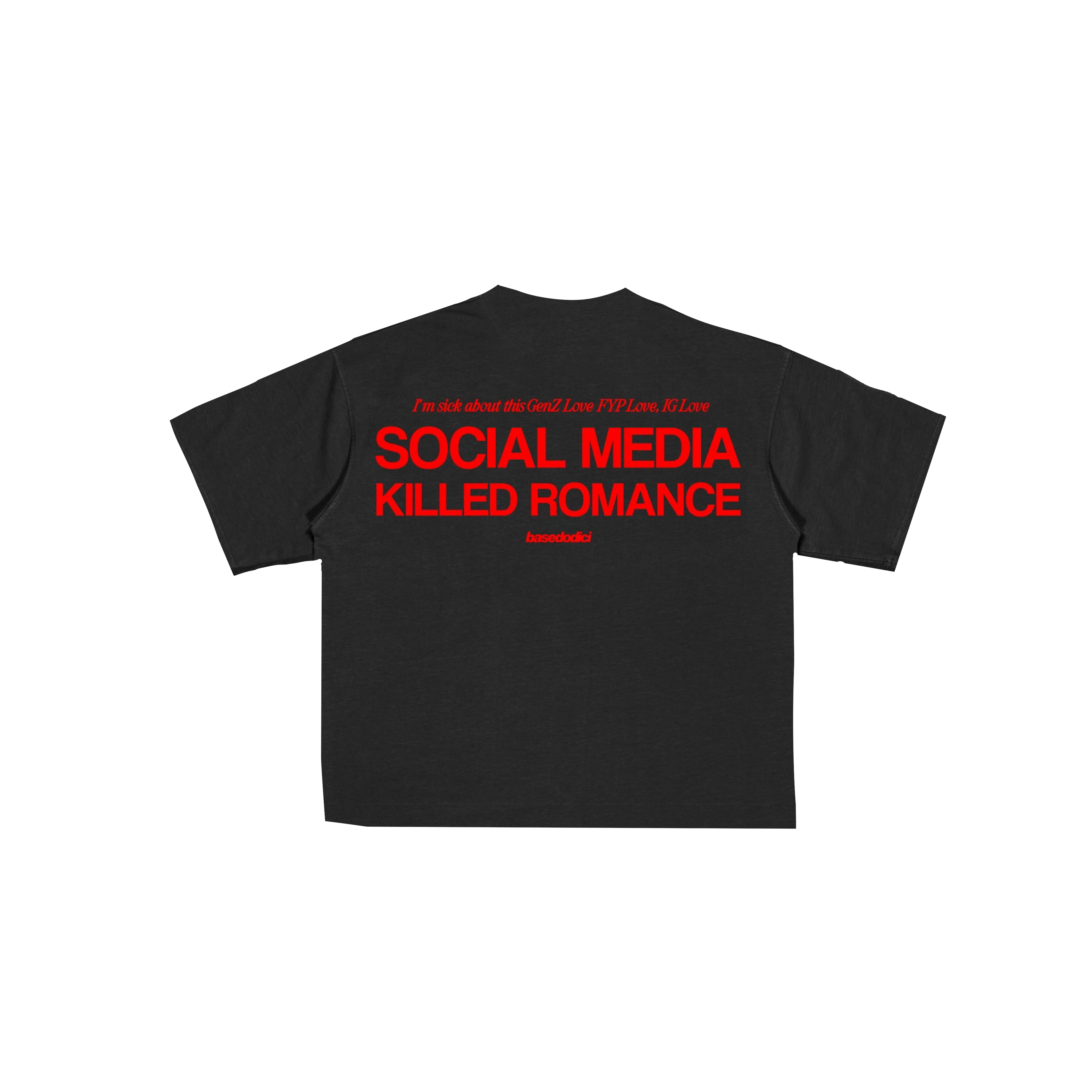 T-SHIRT “KILLED ROMANCE” RED