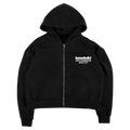 FULL ZIP “KILLED ROMANCE” BLACK/WHITE