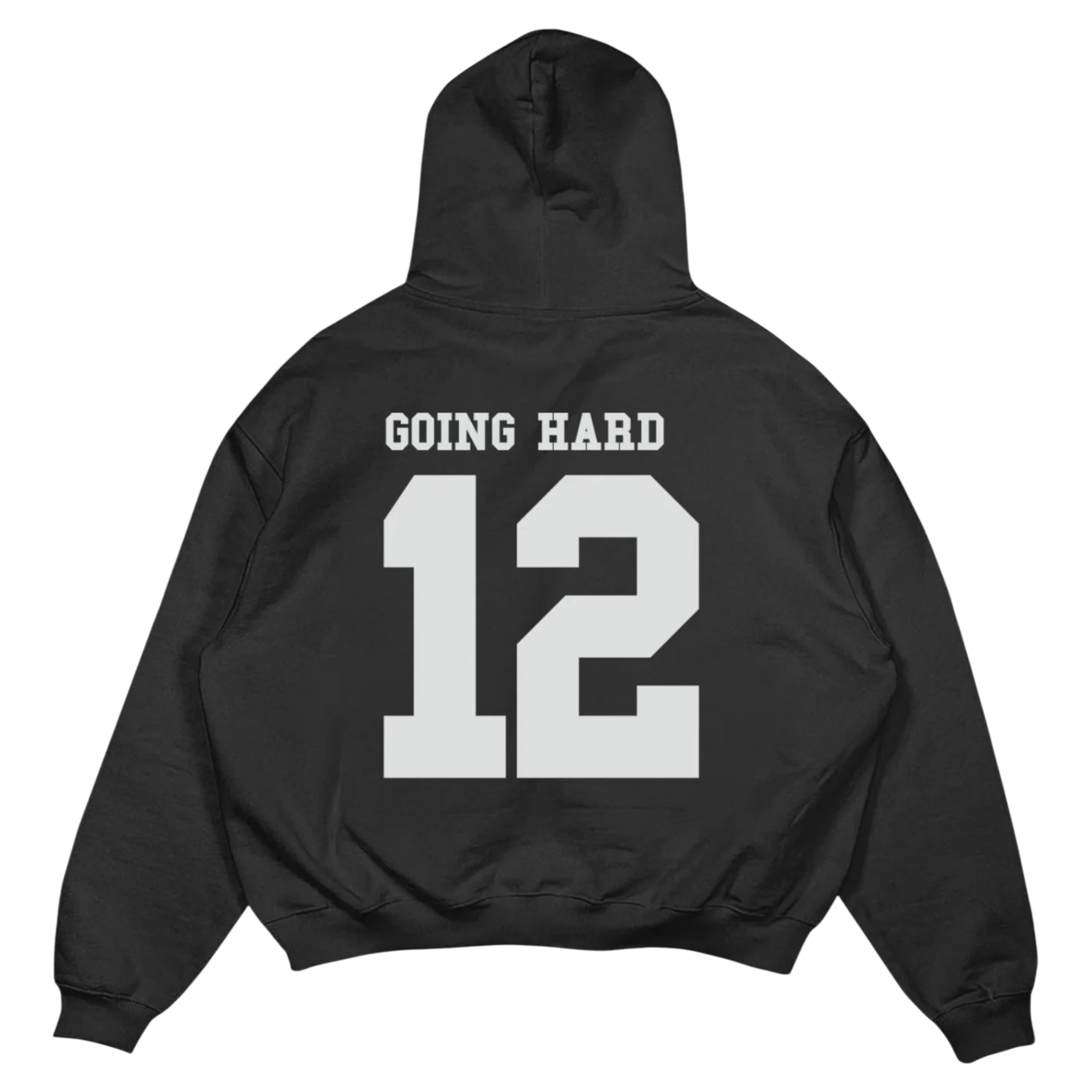 HOODIE GOING HARD BLACK