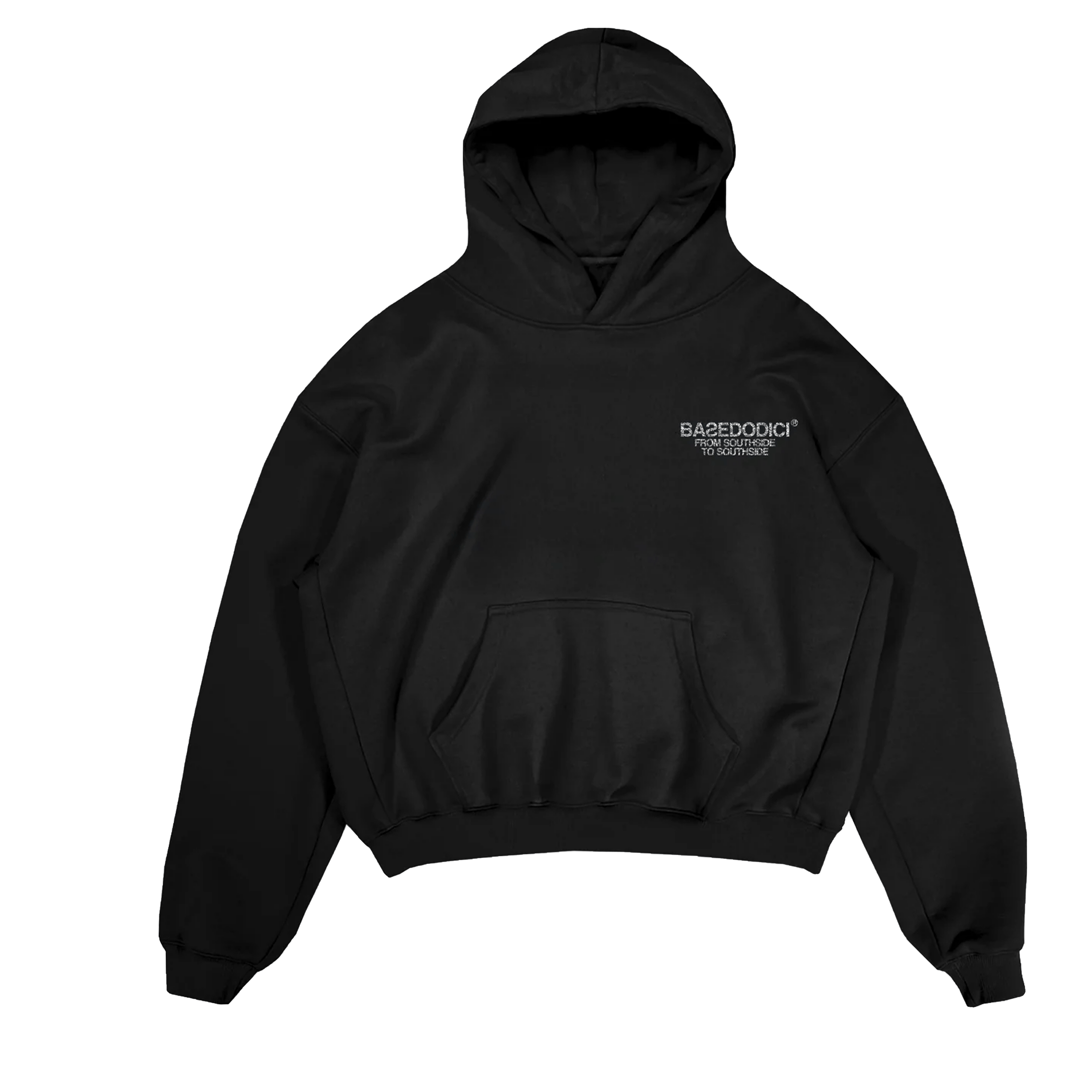 HOODIE "AMMO" CHI'T'SAP GLITTER BLACK
