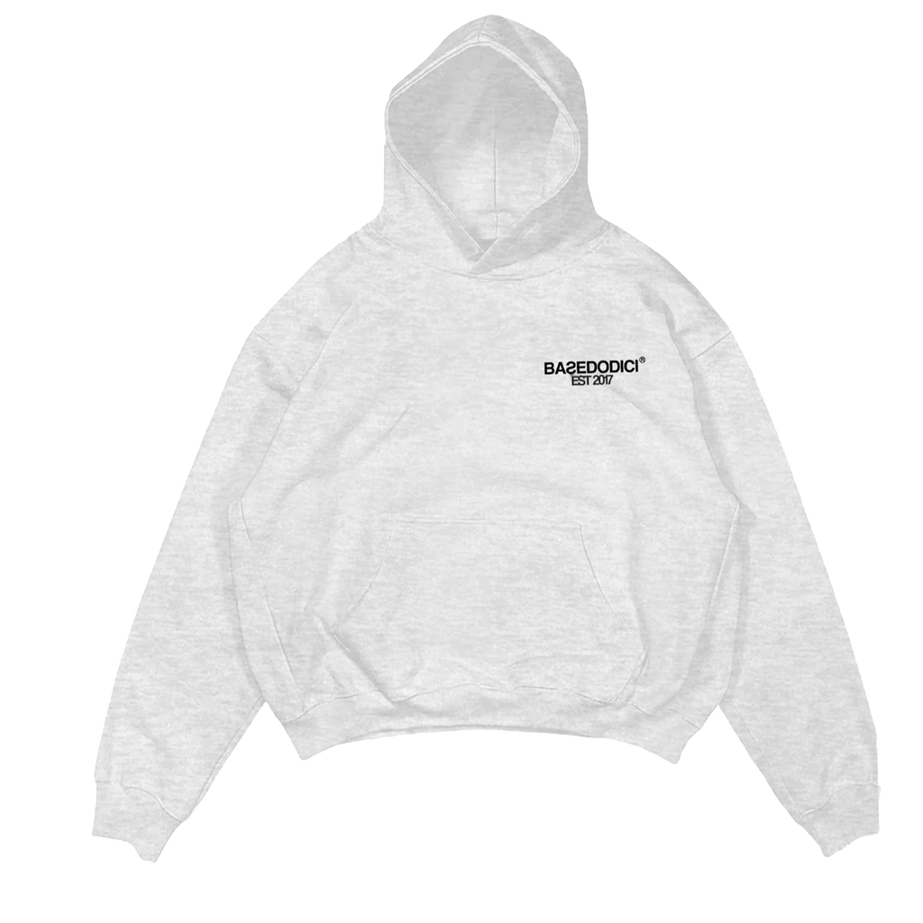 HOODIE GOING HARD ASH GREY