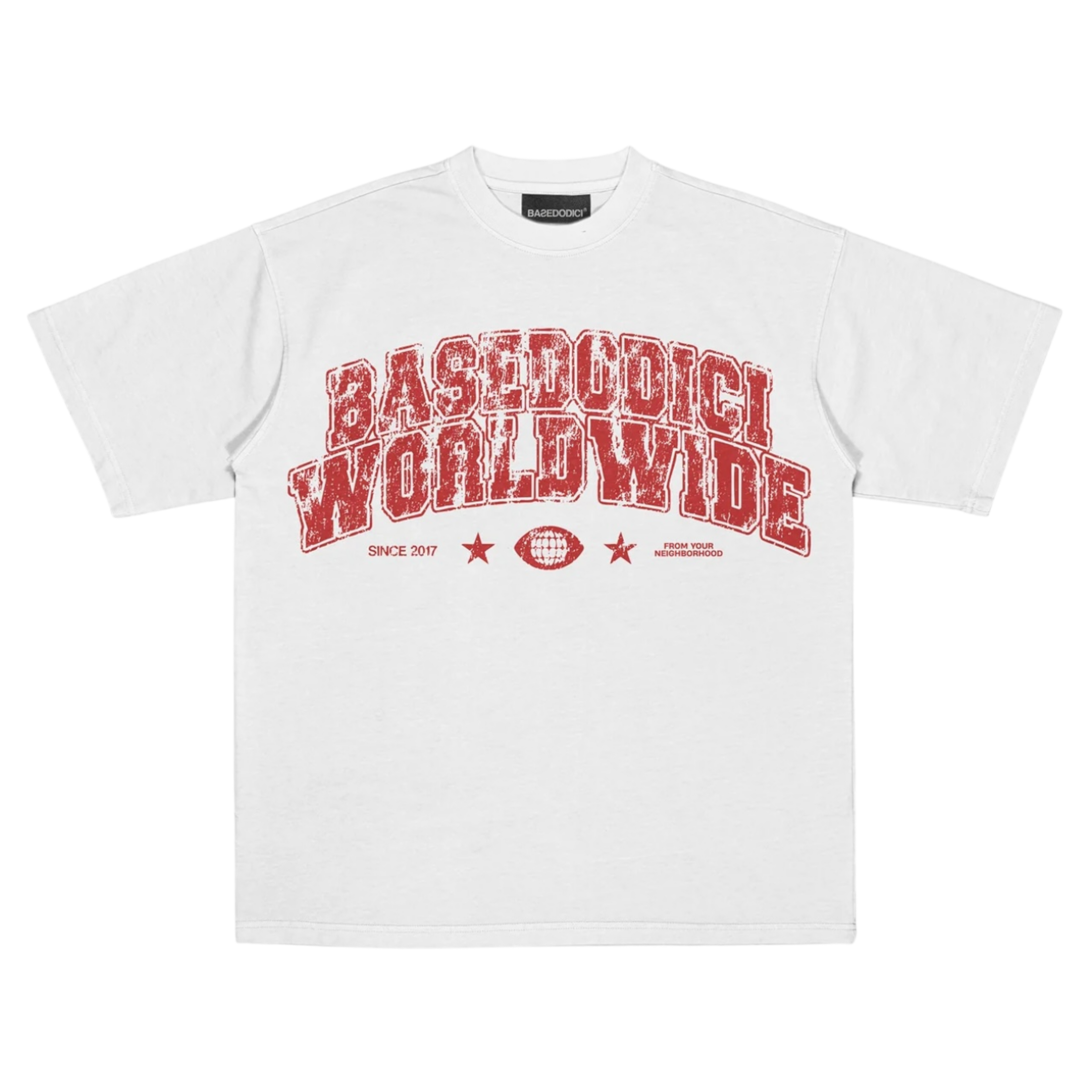 T-SHIRT "WORLD TOUR" B12 WORLDWIDE WHITE