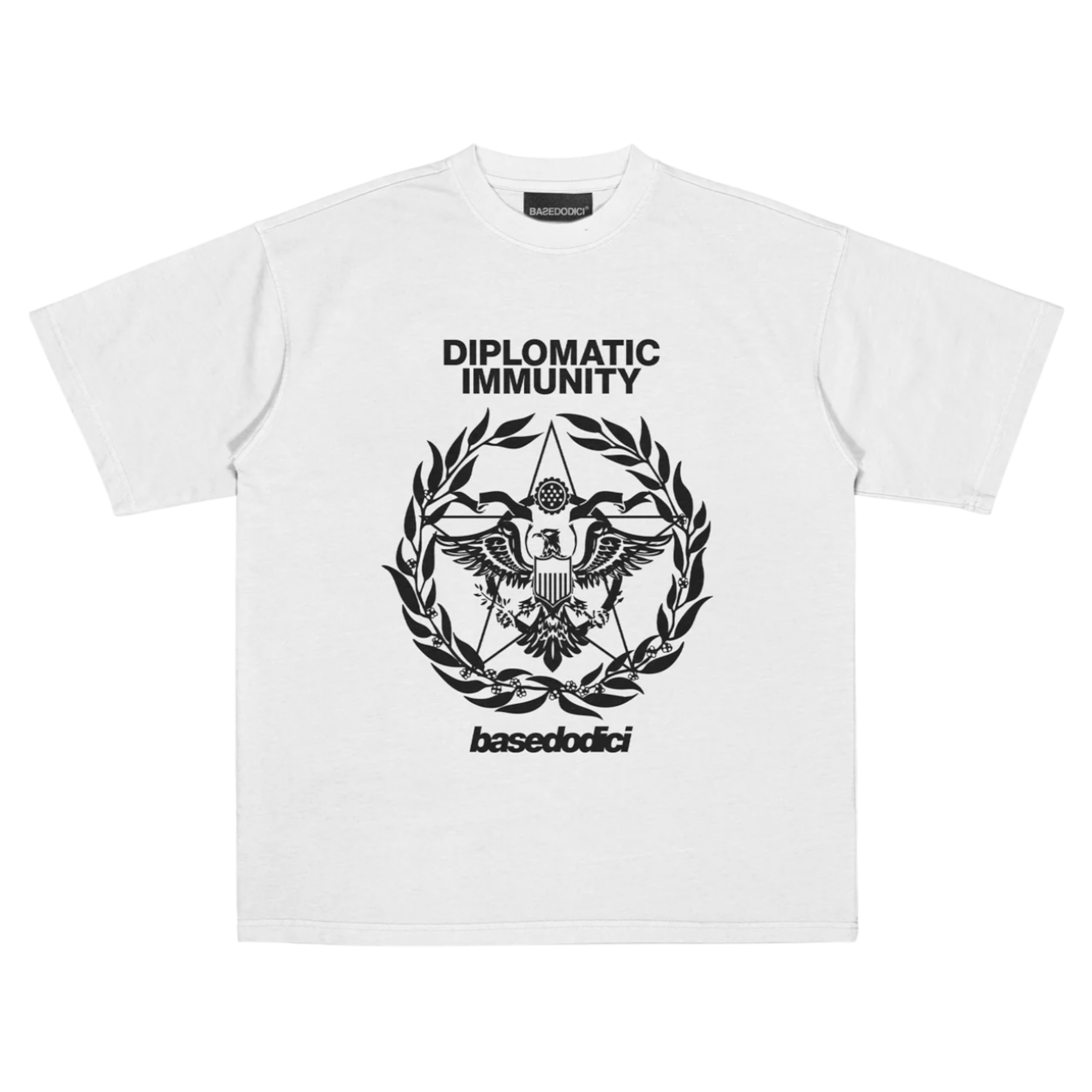T-SHIRT "WORLD TOUR" DIPLOMATIC IMMUNITY WHITE