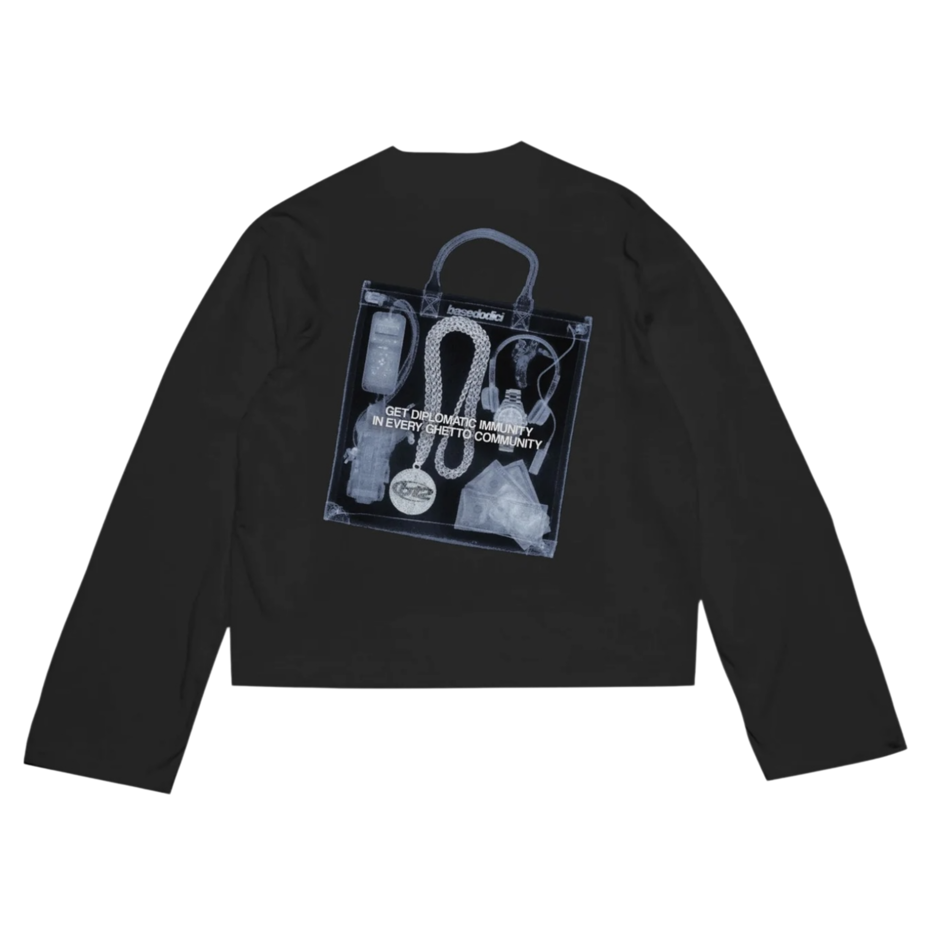 LONGSLEEVE "WORLD TOUR" X-RAY BLACK