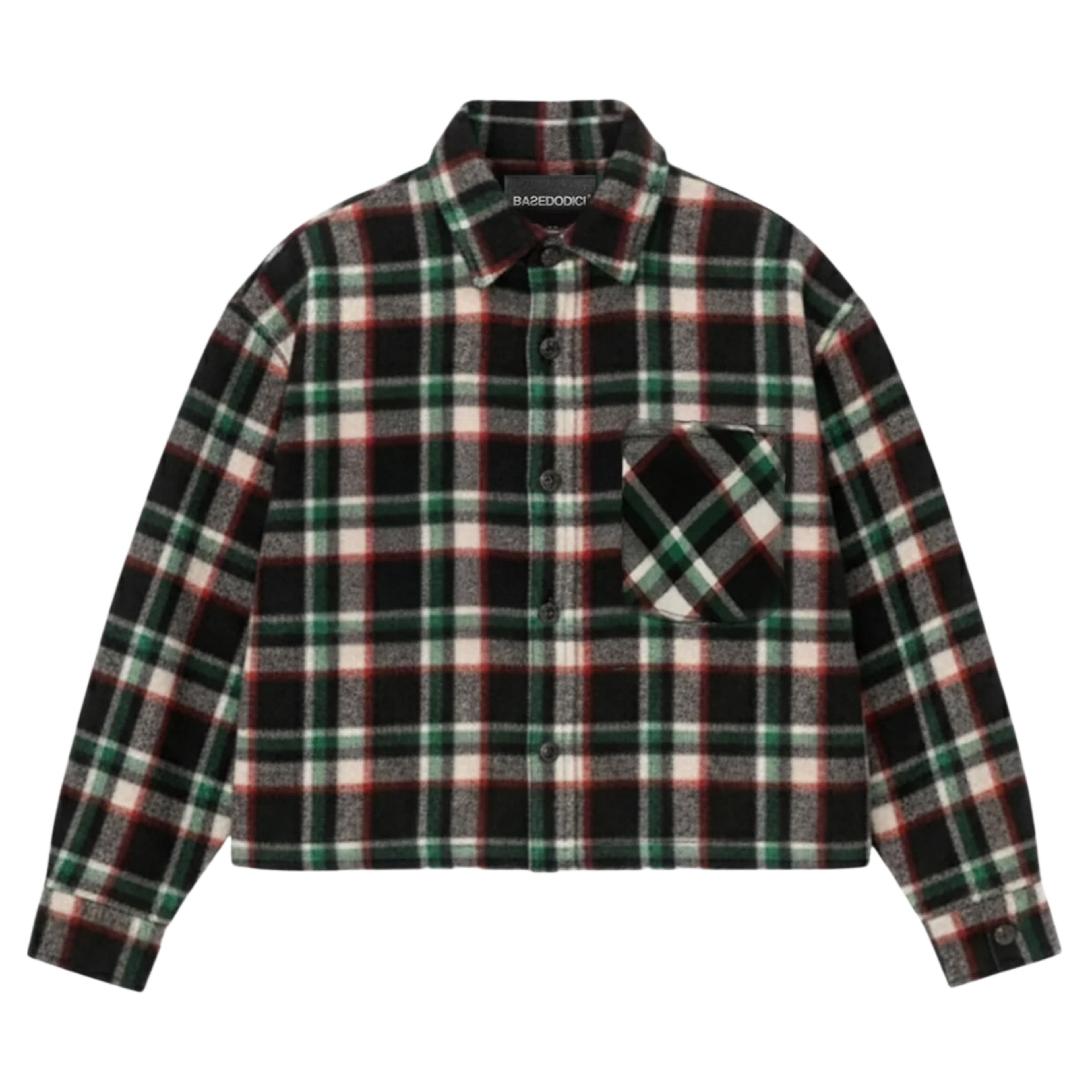 FLANELLA SHIRT "RUDEBOY LDN" SHOULDER LOGO