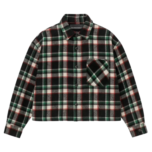 FLANELLA SHIRT "RUDEBOY LDN" SHOULDER LOGO