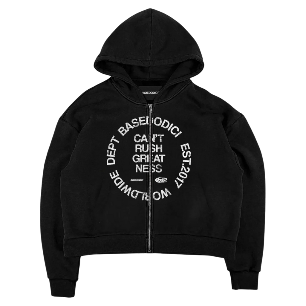 FULL ZIP "RUDEBOY LDN" CANTRUSH BLACK