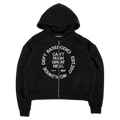 FULL ZIP "RUDEBOY LDN" CANTRUSH BLACK