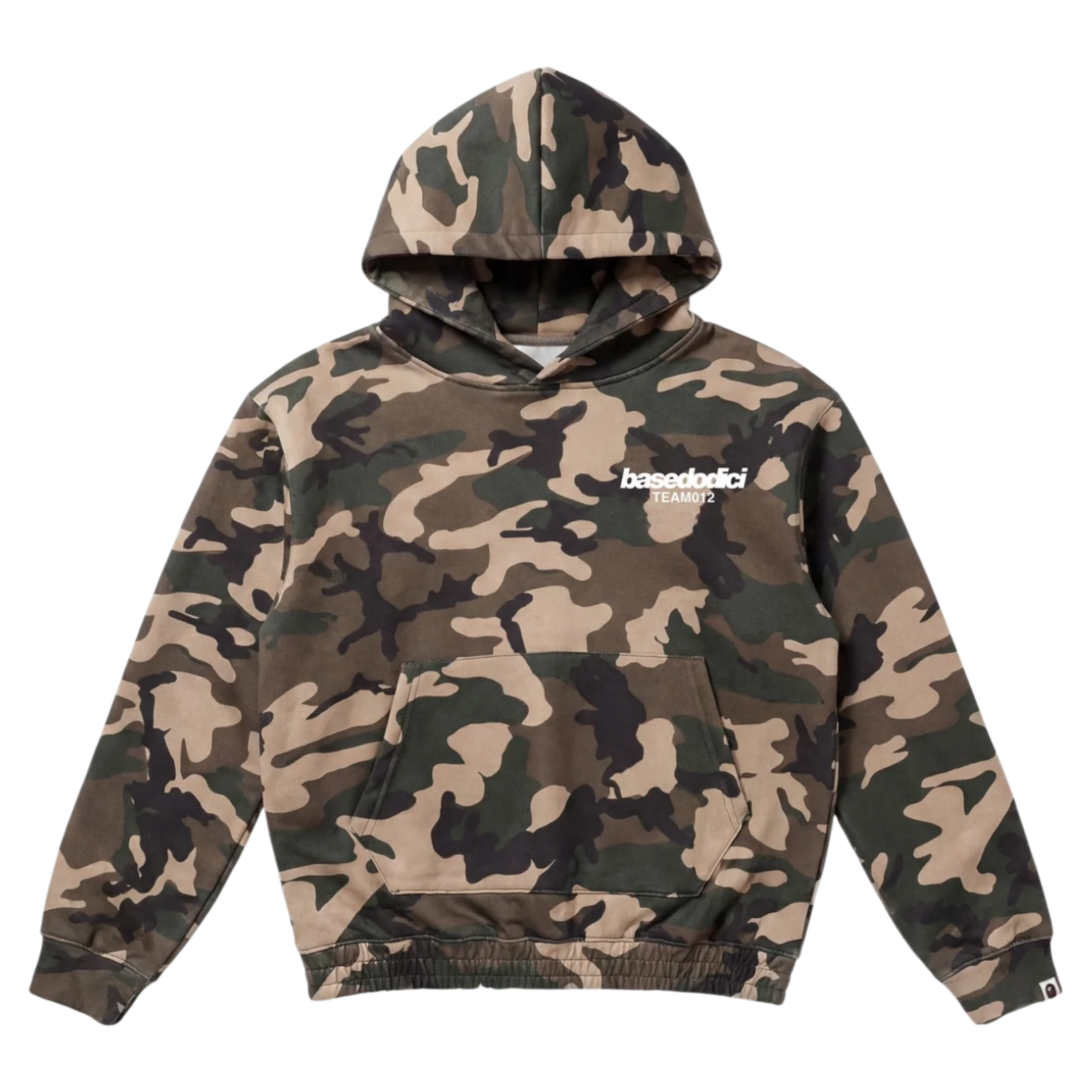 HOODIE "DETROIT" CAMO GREEN