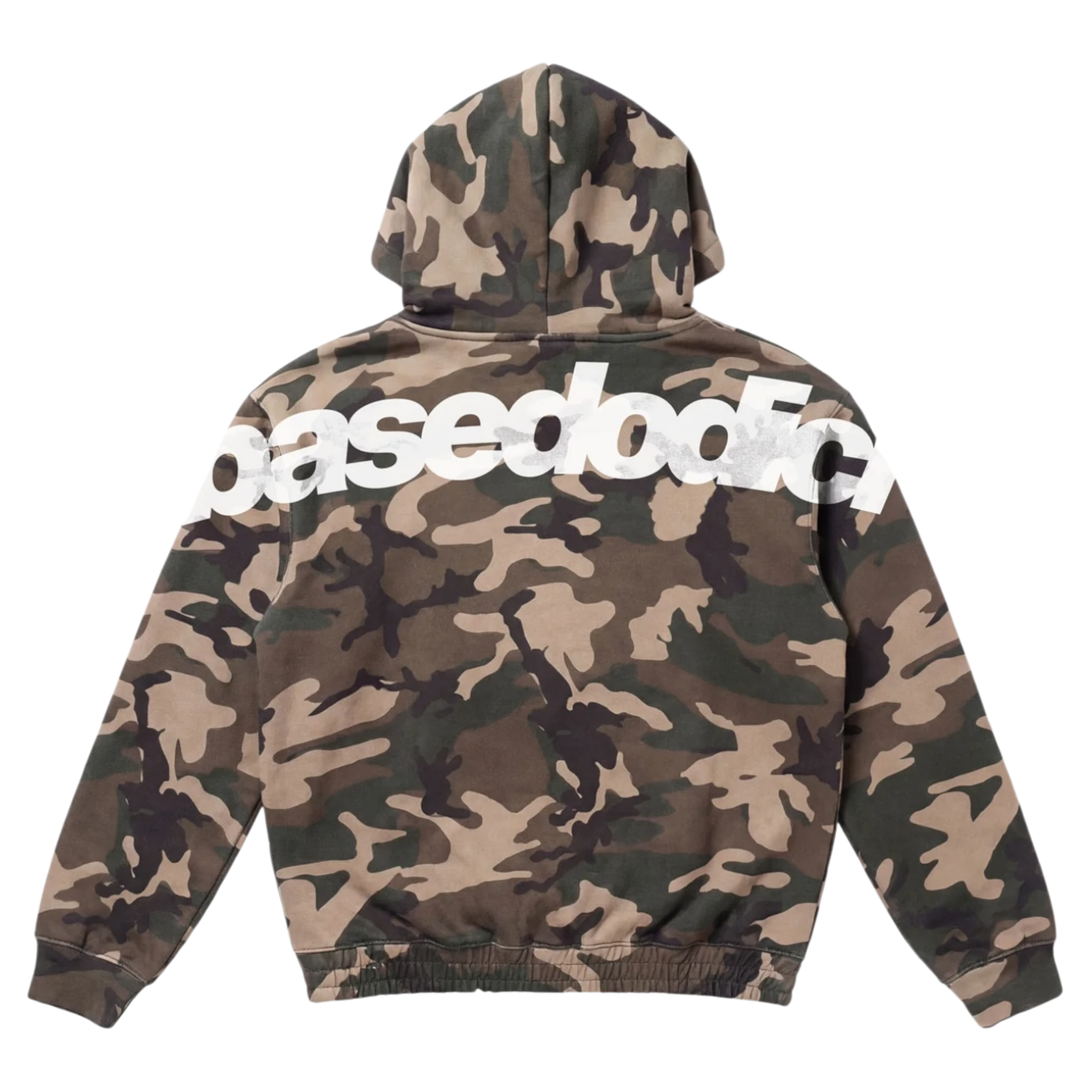 HOODIE "DETROIT" CAMO GREEN