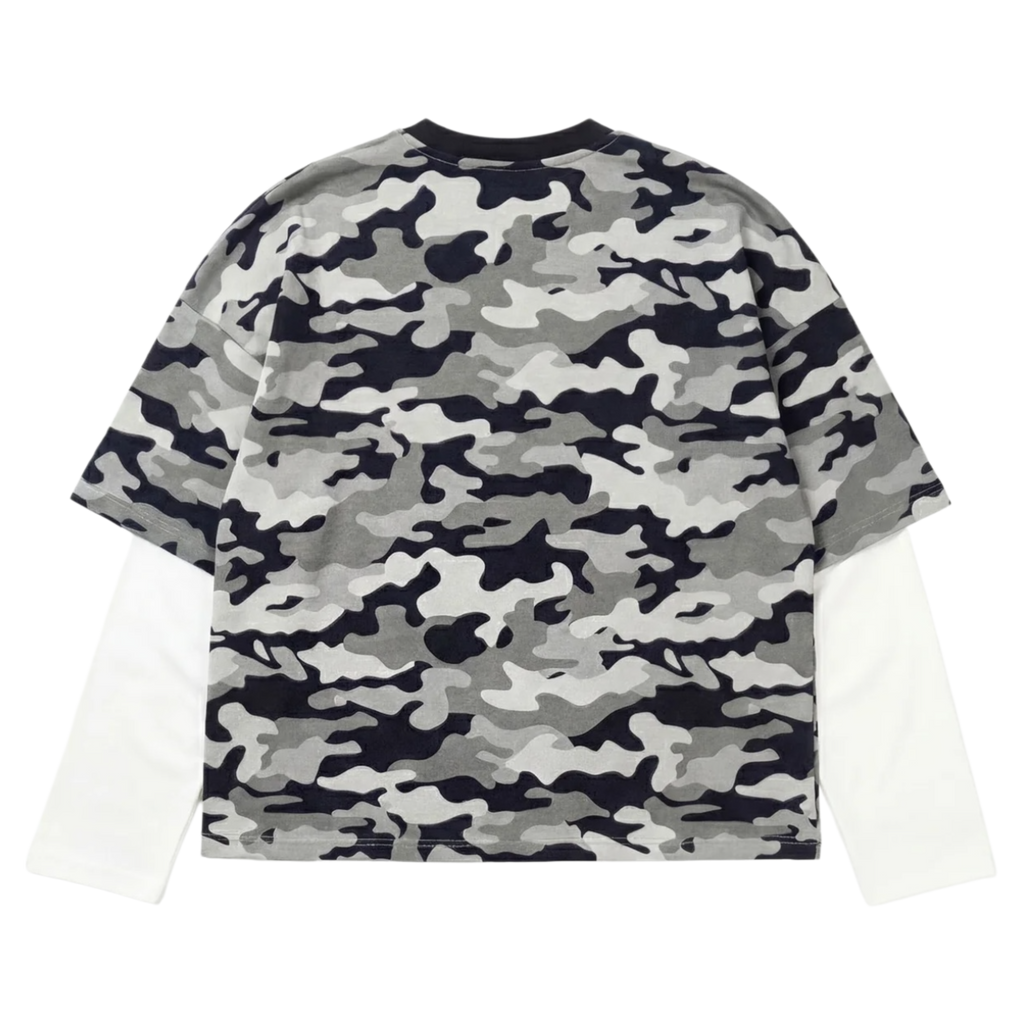 LONGSLEEVE "DETROIT" CAMO GREY