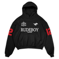 HOODIE "RUDEBOY LDN" 12 BLACK