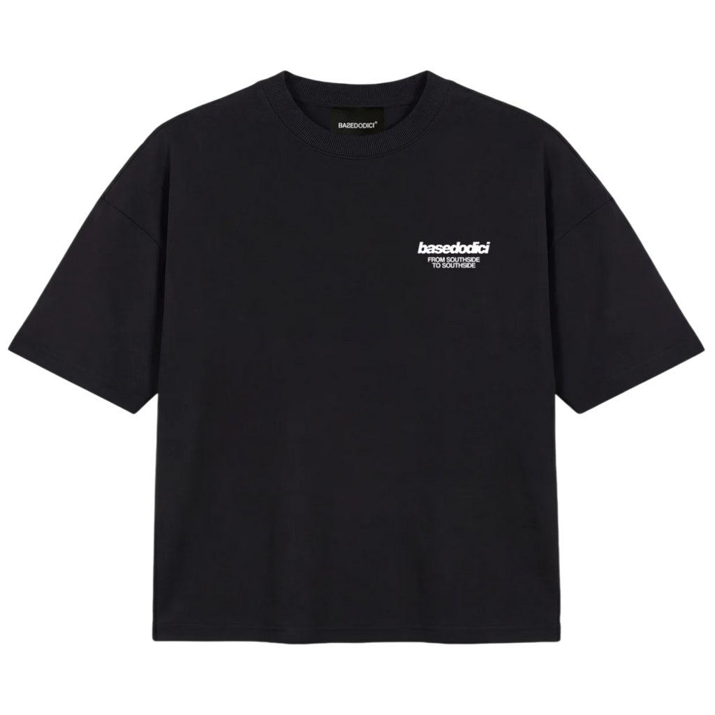 T-SHIRT "AMMO" CHI'T'SAP BLACK/GLITTERITALIC