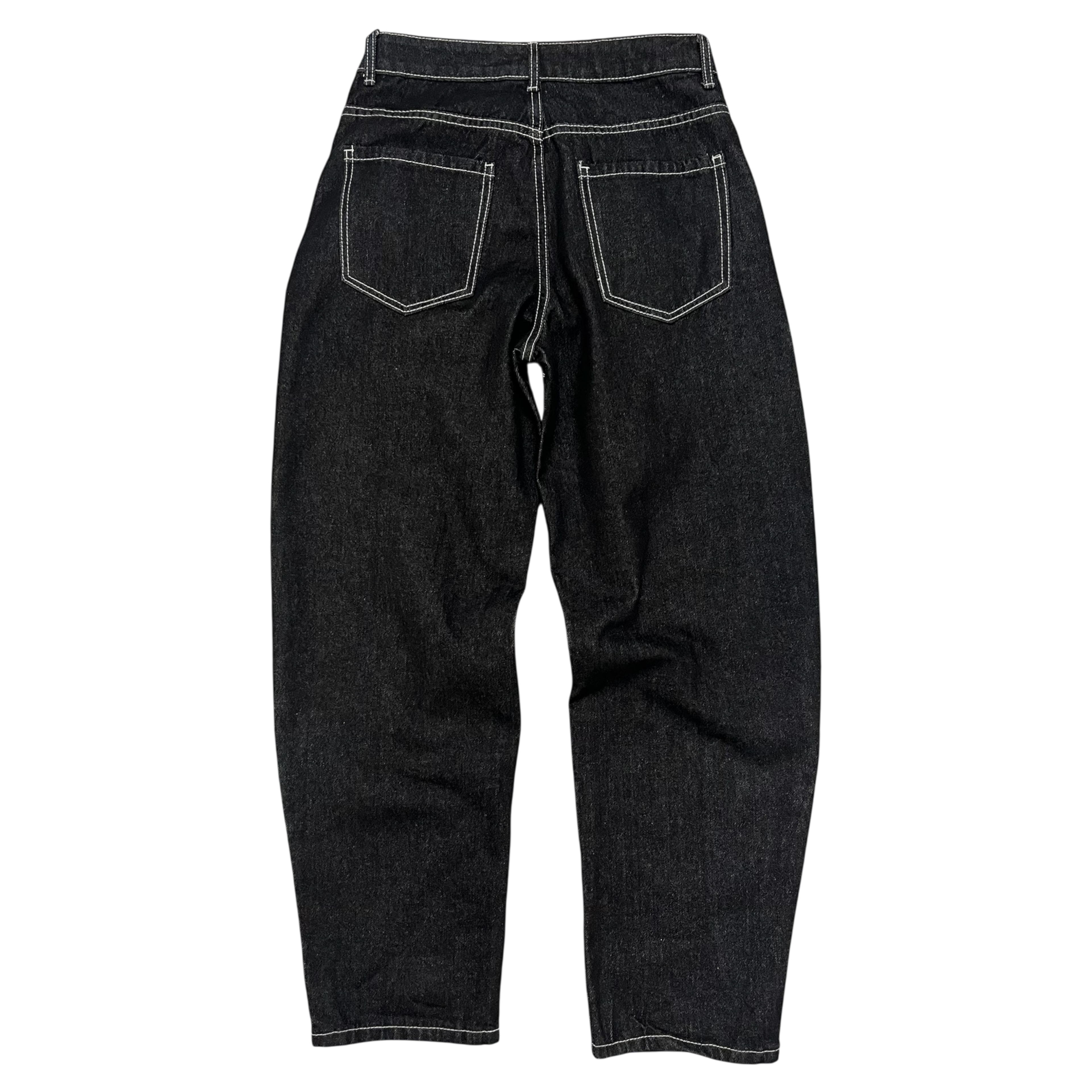 JEANS BALOON BLACK LINE