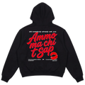 HOODIE "AMMO" CHI'T'SAP BLACK/GLOSS