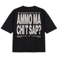 T-SHIRT "AMMO" CHI'T'SAP BLACK/GRILLZ