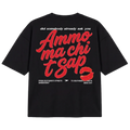 T-SHIRT "AMMO" CHI'T'SAP BLACK/GLOSS