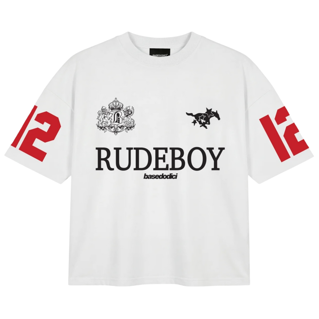 T-SHIRT "RUDEBOY LDN" 12 WHITE