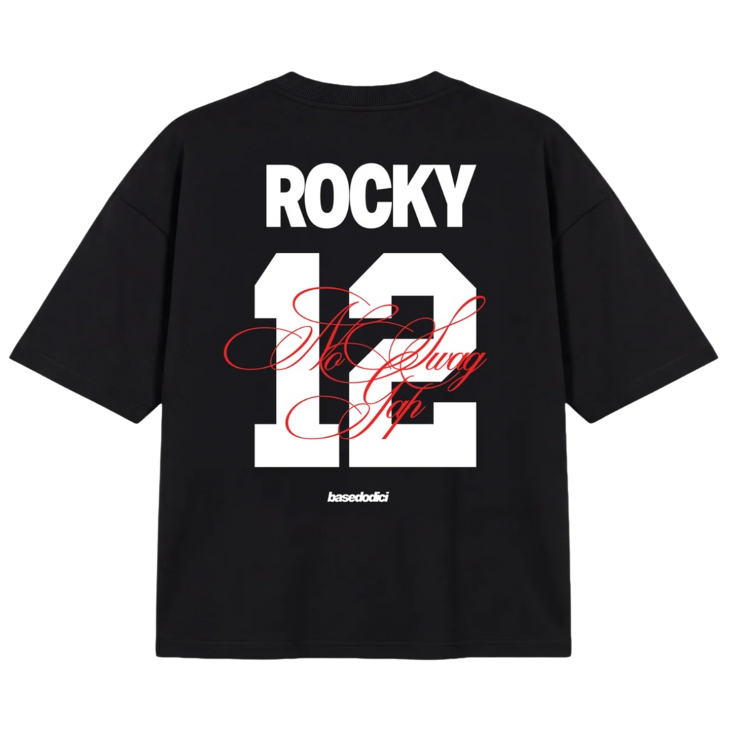 T-SHIRT "VALENTINE" ROCKY BLACK