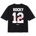 T-SHIRT "VALENTINE" ROCKY BLACK