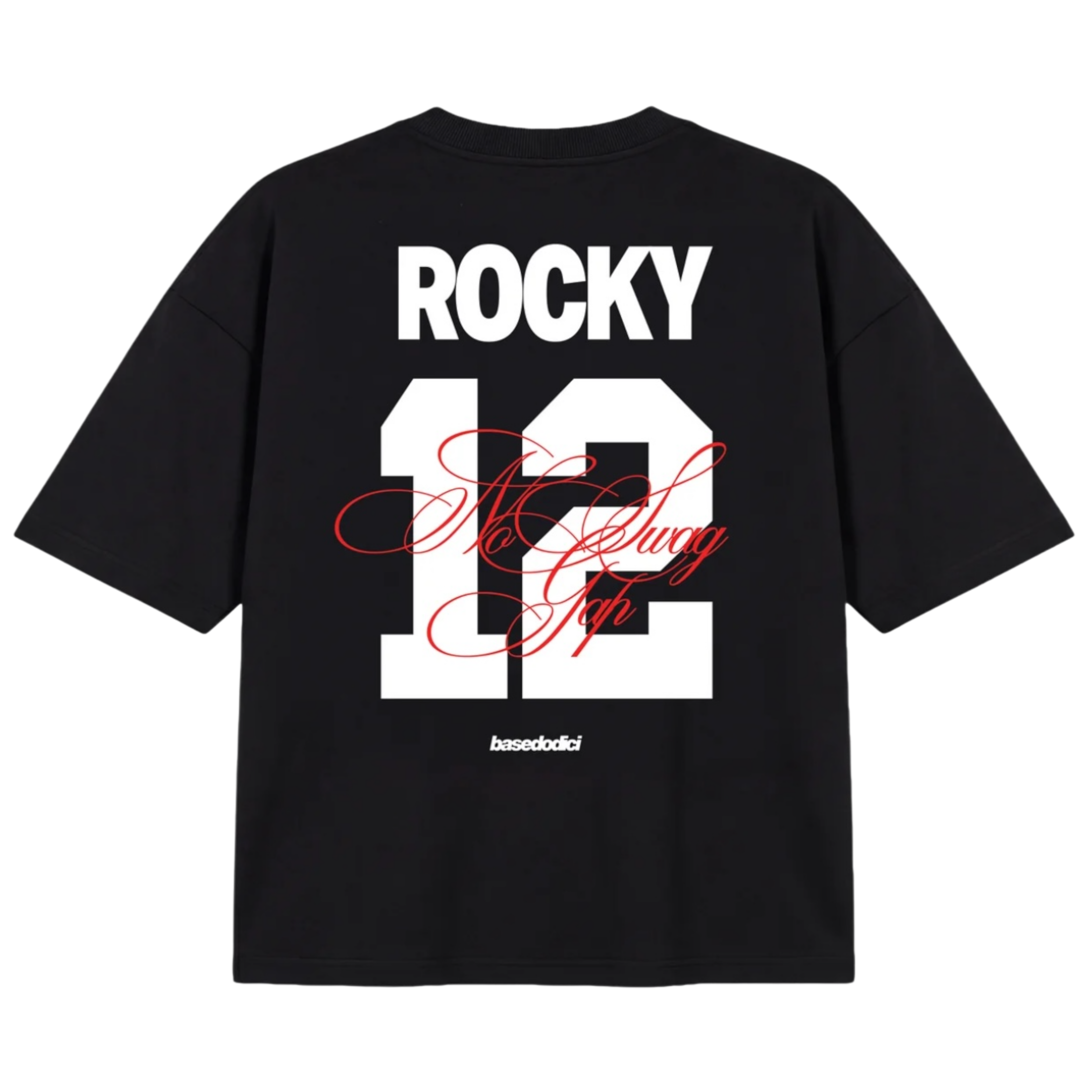T-SHIRT "VALENTINE" ROCKY BLACK