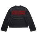 LONGSLEEVE "KILLED ROMANCE" BLACK/RED